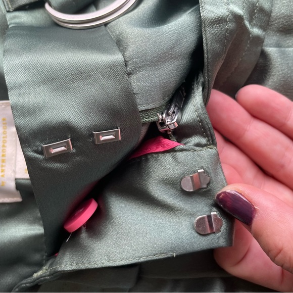 Maeve size 6 green parachute pants in excellent worn condition! - Picture 9 of 10